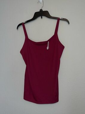 No Boundaries Ribbed Burgundy Cami Juniors Size Xl